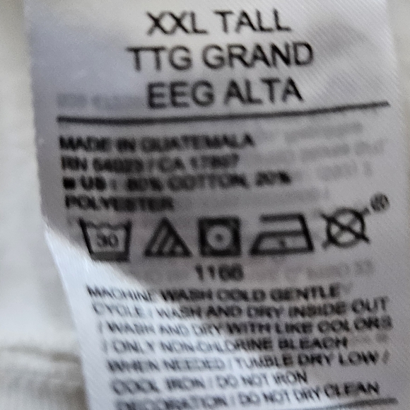 NWT - Old Navy Cotton Blend White Bear Logo Oversized Hooded Sweatshirt-XXL Tall - Picture 8 of 9